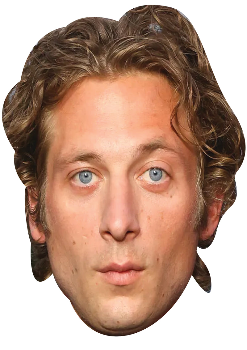 Jeremy Allen White - The Bear Celebrity Face Mask Fancy Dress Cardboard Costume Mask