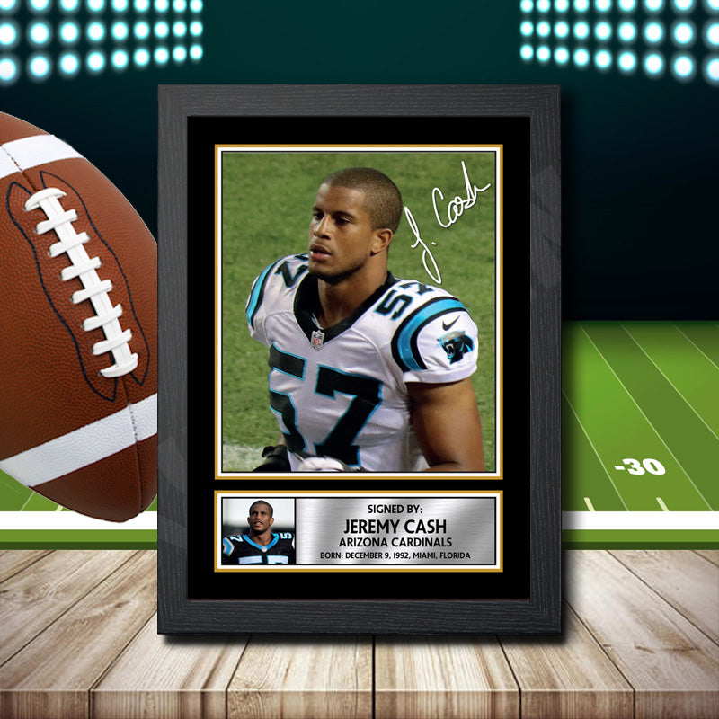 Jeremy Cash 2 – Printed Signature NFL Star Print – Jeremy Cash 2