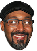 Jesse L Martin - Joe West - The Flash Celebrity Face Mask Fancy Dress Cardboard Costume Mask