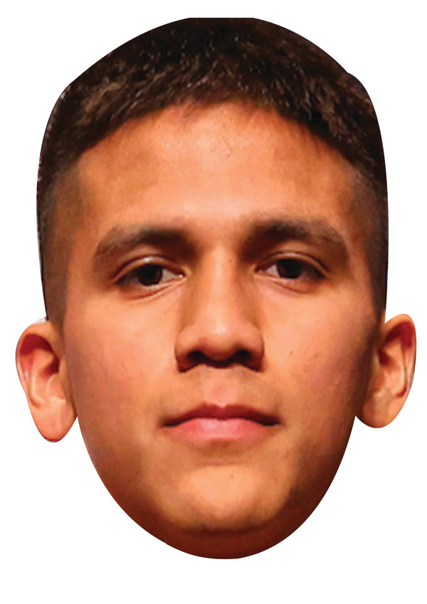 Jesse Rodriguez Boxing Celebrity Face Mask Fancy Dress Cardboard Costume Mask