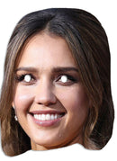 Jessica Alba Celebrity Face Mask Fancy Dress Cardboard Costume Mask
