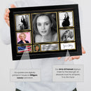 Jessica Lange Actors Framed Autographed Print - Limited Edition Autograph Fan Gift – Collectible Memorabilia Merchandise