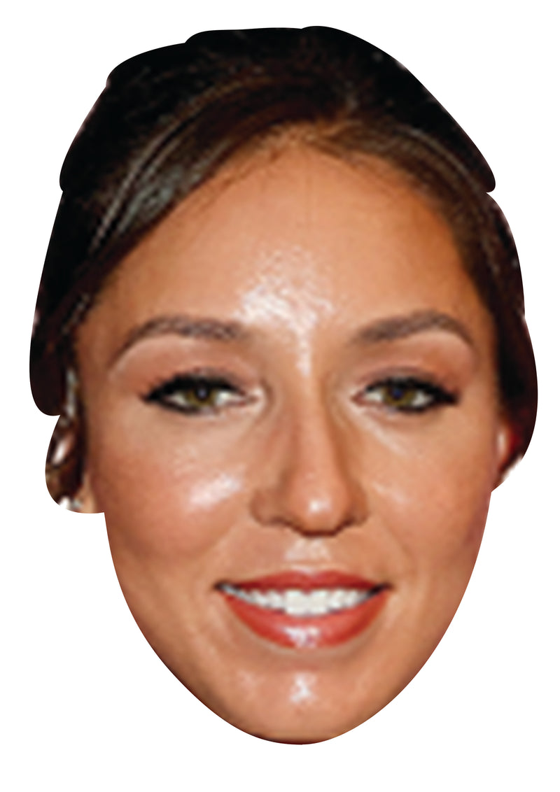 Jessica Pegula Tennis Celebrity Face Mask Fancy Dress Cardboard Costume Mask