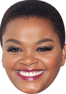 Jill Scott Celebrity Face Mask Fancy Dress Cardboard Costume Mask