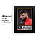 Joško Gvardiol Signed Autographed Portrait Poster Print – Croatia & Manchester City F.C. Defender – Football Memorabilia Gift for Fans & Collectors