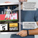 Joachim Andersen Signed Football Memorabilia – Framed Autograph Display with Fulham & Denmark Tribute – Collector’s Gift