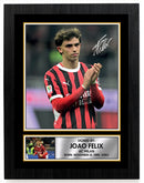 Joao Felix Signed Autograph Poster Print – AC Milan – Portugal Football Memorabilia – Gift for Fans & Collectors
