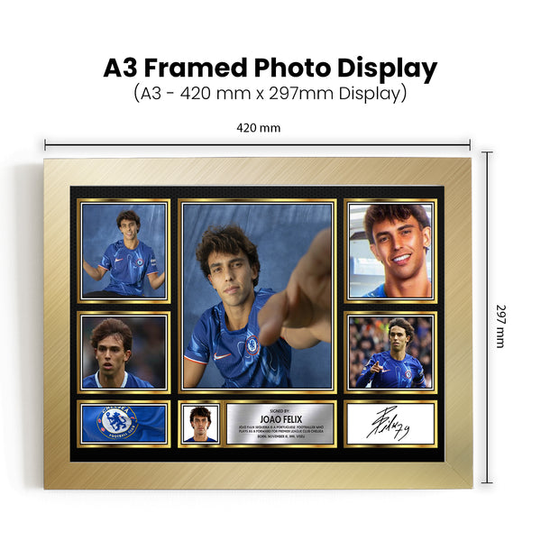 Joao Felix Printed Signature Football Poster Print
