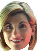 Jodie Whittaker - The Thriteenth Doctor - Doctor Who Celebrity Party Face Fancy Dress