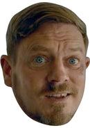 Joe Armstrong - Alexander Dosman - Fool me once Celebrity Face Mask Fancy Dress Cardboard Costume Mask