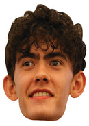 Joe Locke - Heartstopper Celebrity Face Mask Fancy Dress Cardboard Costume Mask