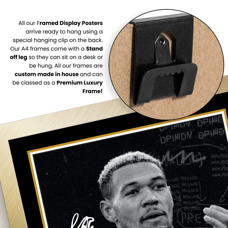 Joelinton Signed Autograph Poster Print – Newcastle United Football Star – Gift for Fans