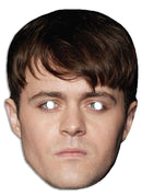 Joey Batey - Jaskier -The Witcher Celebrity Face Mask Fancy Dress Cardboard Costume Mask