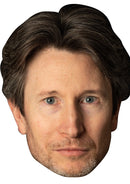 Jonathan Aris Celebrity Face Mask Fancy Dress Cardboard Costume Mask