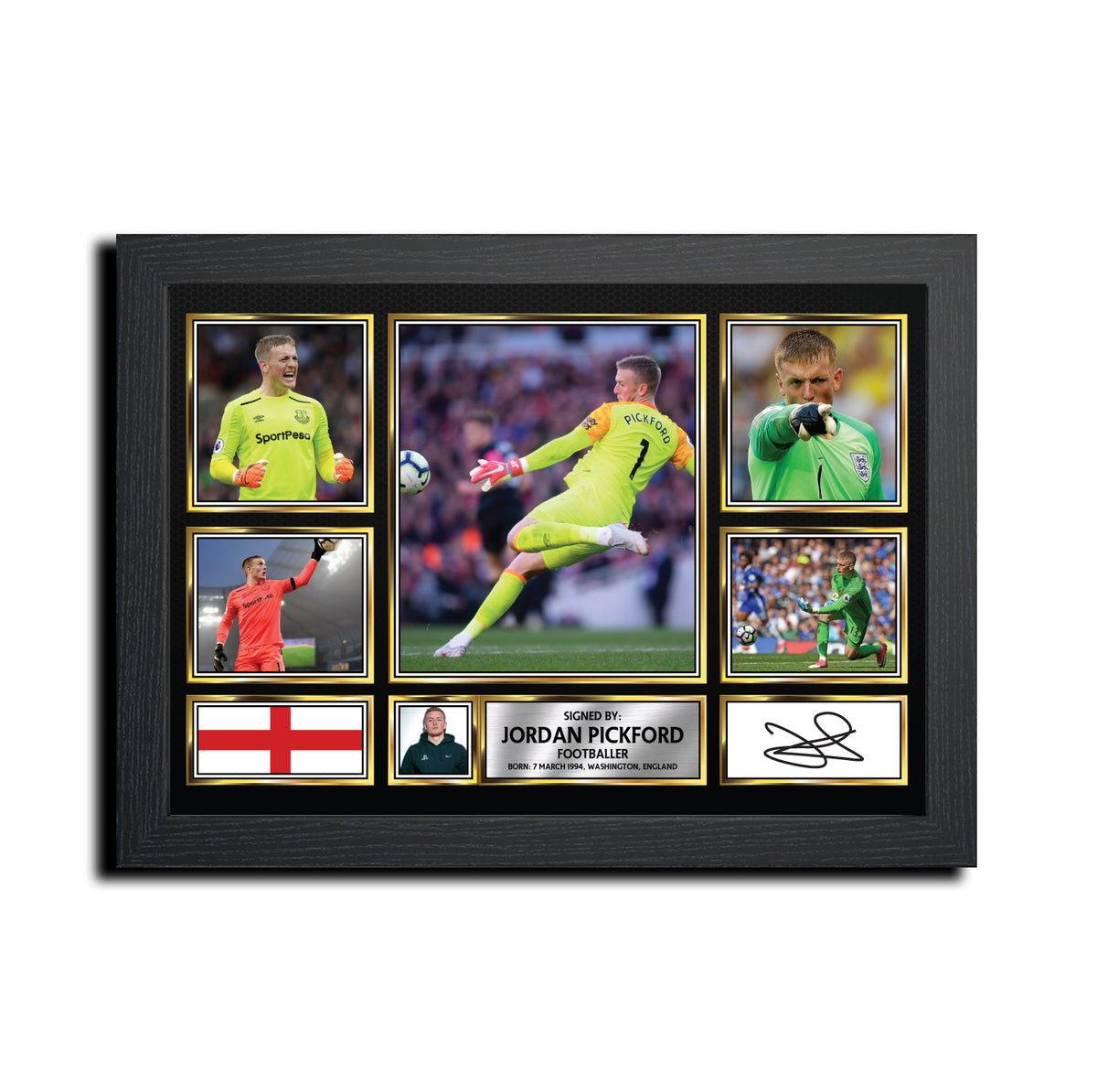 Jordan Pickford Football Gift MC1617 Printed Signature Star Poster Print Wall Art Gift – Jordan Pickford Football Gift MC1617 Printed Signature Star Poster Print Wall
