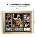 Josh Taylor top boxer Autographed Print Landscape