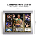 Josh Taylor top boxer Autographed Print Landscape