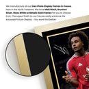 Joshua Zirkzee Signed Poster Print – Manchester United Tribute Wall Art with Autograph Panel – Dutch Striker Memorabilia for Fans & Collectors