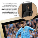 Joško Gvardiol Printed Signed Poster – Manchester City FC & Croatia Defender Tribute Wall Art with Jersey & Bio Plaque – Premier League Football Memorabilia for Fans & Collectors