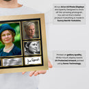 Judi Dench Actors Framed Autographed Print - Limited Edition Autograph Fan Gift – Collectible Memorabilia Merchandise