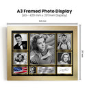 Judy Garland Actors Framed Autographed Print - Limited Edition Autograph Fan Gift – Collectible Memorabilia Merchandise