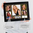 Julia Roberts Actors Framed Autographed Print - Limited Edition Autograph Fan Gift – Collectible Memorabilia Merchandise