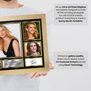 Julia Roberts Actors Framed Autographed Print - Limited Edition Autograph Fan Gift – Collectible Memorabilia Merchandise