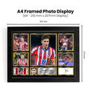 Julian Alvarez Limited Edition Signed Football Poster Print