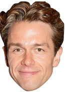 Julian Ovenden Celebrity Face Mask Fancy Dress Cardboard Costume Mask