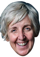 Julie Hesmondhalgh - Suzanne Sercombe - Mr Bates Vs the Post Office Celebrity Face Mask Fancy Dress Cardboard Costume Mask