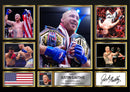 Justin Gaethje Signed Poster Print – UFC MMA Champion Collectible Wall Art – Mixed Martial Arts Memorabilia Gift for UFC Fans – Home, Office & Man Cave Décor