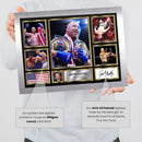 Justin Gaethje Signed Poster Print – UFC MMA Champion Collectible Wall Art – Mixed Martial Arts Memorabilia Gift for UFC Fans – Home, Office & Man Cave Décor