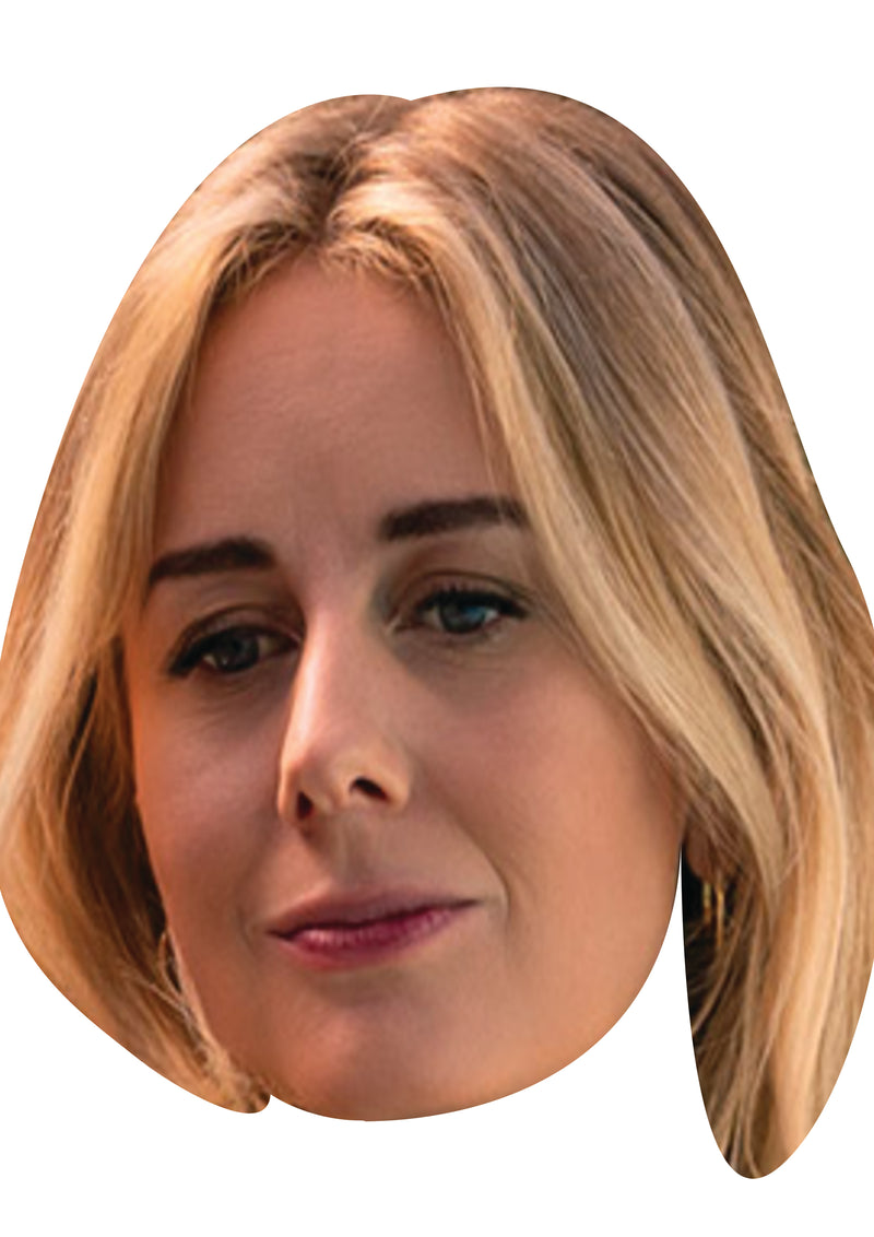 Justine Lupe - Morgan - Nobody Wants This Celebrity Face Mask Fancy Dress Cardboard Costume Mask