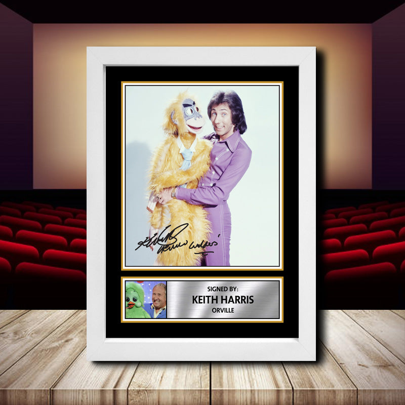 Keith Harris Orvill Printed Signature Movie Star Poster Print Framed Wall Art Gift – Keith Harris Orvill Printed Signature Movie Star Poster Print