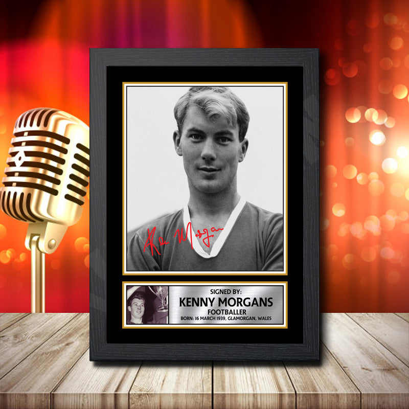 Ken Morgans – Printed Signature Music Star Print – Ken Morgans