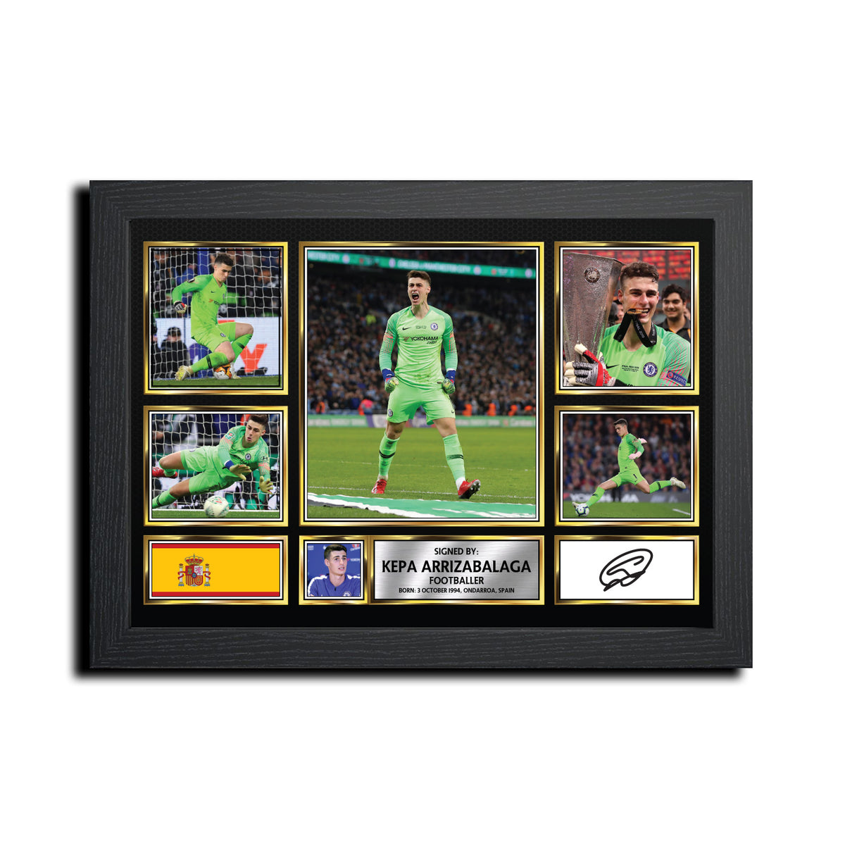 KEPA ARRIZABALAGA Football Gift MC1623 Printed Signature Star Poster Print Wall Art Gift – Kepa Arrizabalaga Football Gift MC1623 Printed Signature Star Poster Print Wall