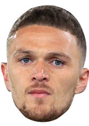 Kieran Trippier Newcastle United Face Mask – England Football Player Celebrity Card Mask – Celebrity Mask for Stag Do, Hen Night, Fancy Dress & Costume Parties – Funny Adult Card Mask