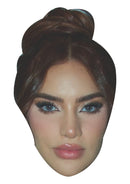 Kimberly Loaiza Face Mask – Celebrity Singer & Influencer Mask for Stag Do, Hen Night, Fancy Dress & Costume Parties – Funny Adult Card Mask