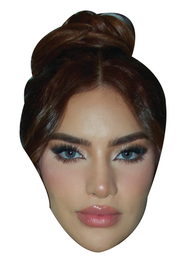 Kimberly Loaiza Face Mask – Fancy Dress Cardboard Costume Mask
