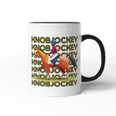 Rude Swear Word Printed Mug Design - KN*BJOCKEY (3 Colours)