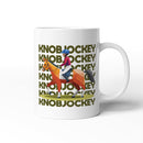 Rude Swear Word Printed Mug Design - KN*BJOCKEY (3 Colours)