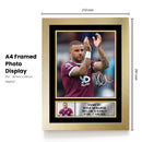 Kyle Walker Printed Autograph Poster – England & Burnley Football Star Wall Art – Soccer Player Memorabilia Poster Print