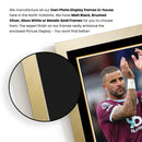 Kyle Walker Printed Autograph Poster – England & Burnley Football Star Wall Art – Soccer Player Memorabilia Poster Print
