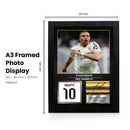 Kylian Mbappe Real Madrid Signed Poster Print – Football Wall Art – Printed Autograph Soccer Memorabilia – Real Madrid CF Fan Bedroom Decor Gift