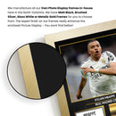 Kylian Mbappe Real Madrid Signed Poster Print – Football Wall Art – Printed Autograph Soccer Memorabilia – Real Madrid CF Fan Bedroom Decor Gift