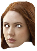 Karen Gillan - Amy Pond - Doctor Who Celebrity Face Mask Fancy Dress Cardboard Costume Mask