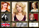 Kate Winslet Actors Framed Autographed Print - Limited Edition Autograph Fan Gift – Collectible Memorabilia Merchandise
