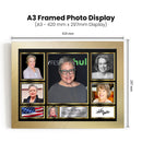 Kathy Bates Actors Framed Autographed Print - Limited Edition Autograph Fan Gift – Collectible Memorabilia Merchandise