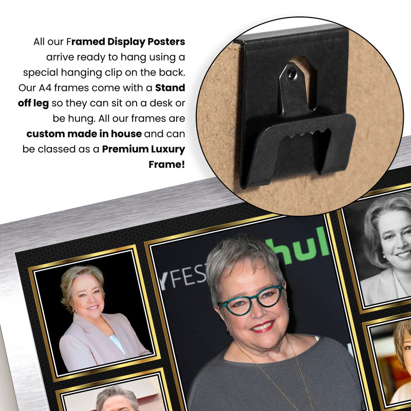 Kathy Bates Actors Framed Autographed Print - Limited Edition Autograph Fan Gift – Collectible Memorabilia Merchandise