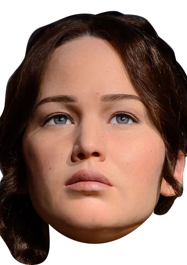 Katniss Everdeen Face Mask Fancy Dress Cardboard Costume Mask